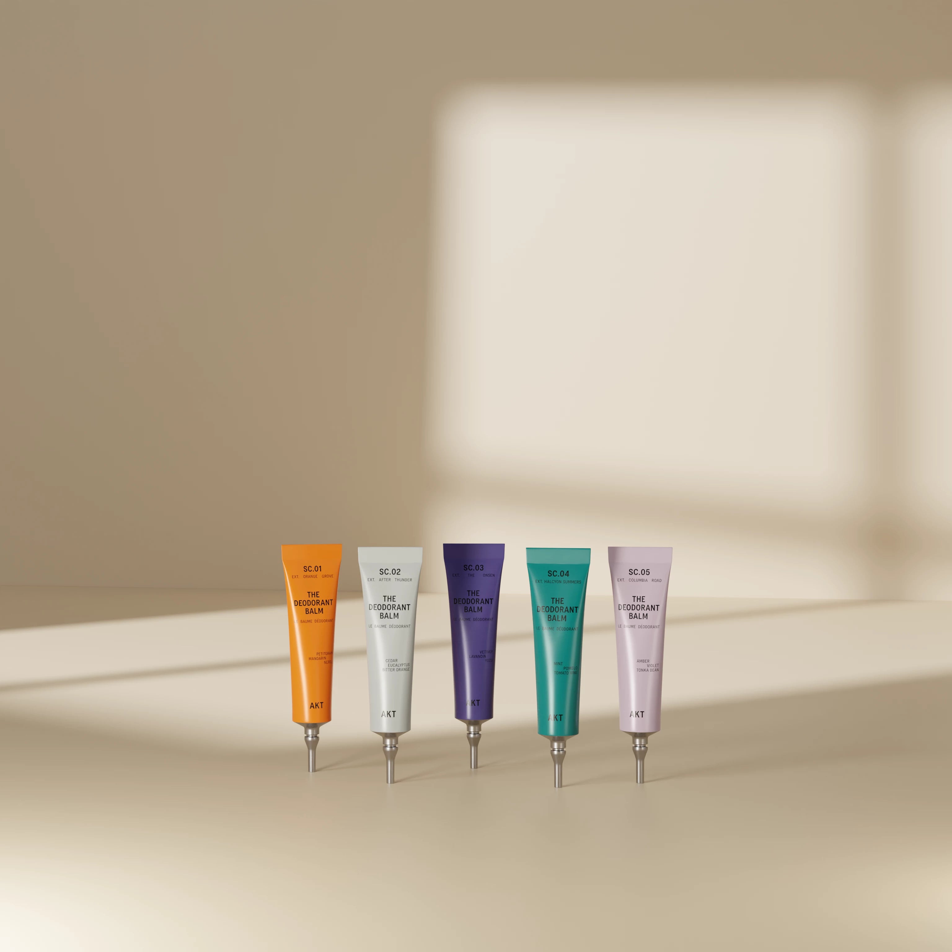 akt-london-the-discovery-set-deodorant-balm-set-5x-5ml image 1