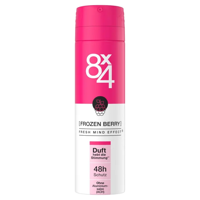 8x4-frozen-berry-deospray-ohne-aluminium-150-ml image 1