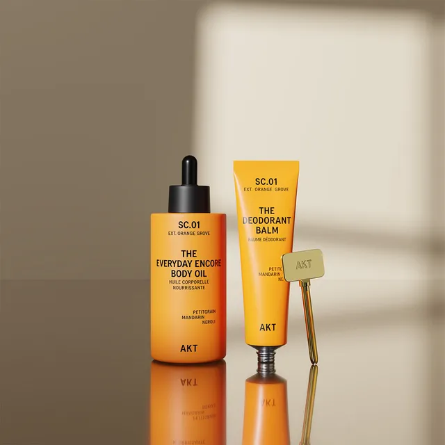 akt-london-the-radiance-ritual-deodorant-balm-body-oil-set image 1