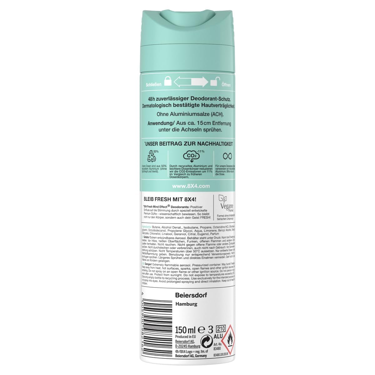8x4-fresh-lime-deospray-ohne-aluminium-150-ml image 7