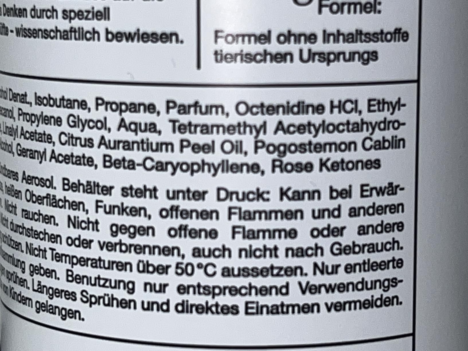 Angenehmer Duft, gute Wirkung