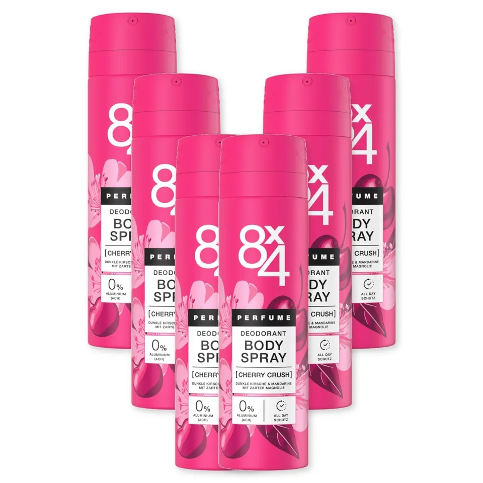 8x4-cherry-crush-body-spray-6x150ml-0-aluminium-kirsche-mandarine image 1