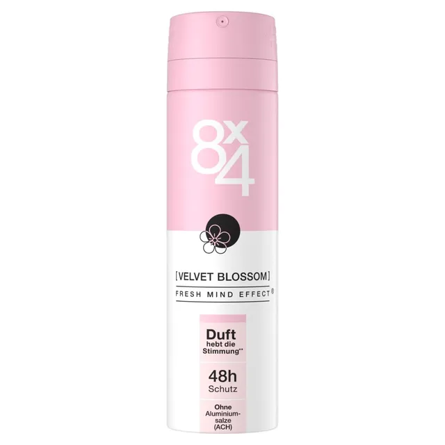 8x4-velvet-blossom-deospray-ohne-aluminium-150-ml image 1