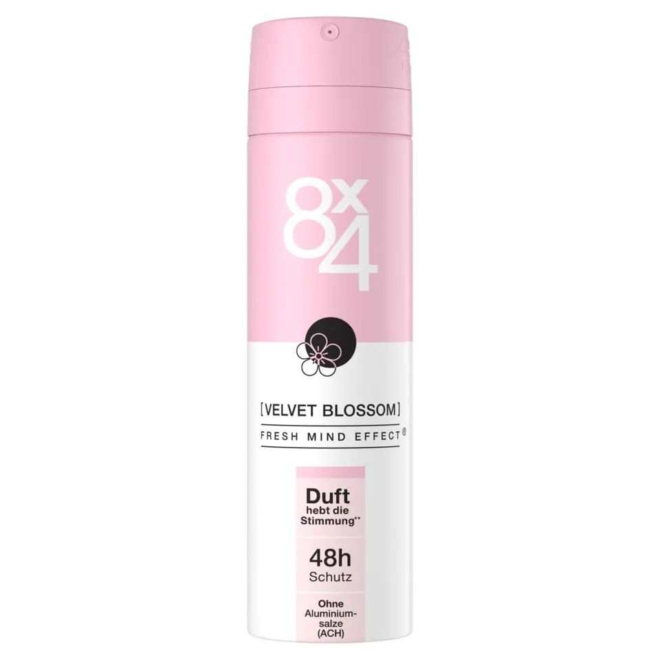 8x4-velvet-blossom-deospray-ohne-aluminium-150-ml image 1