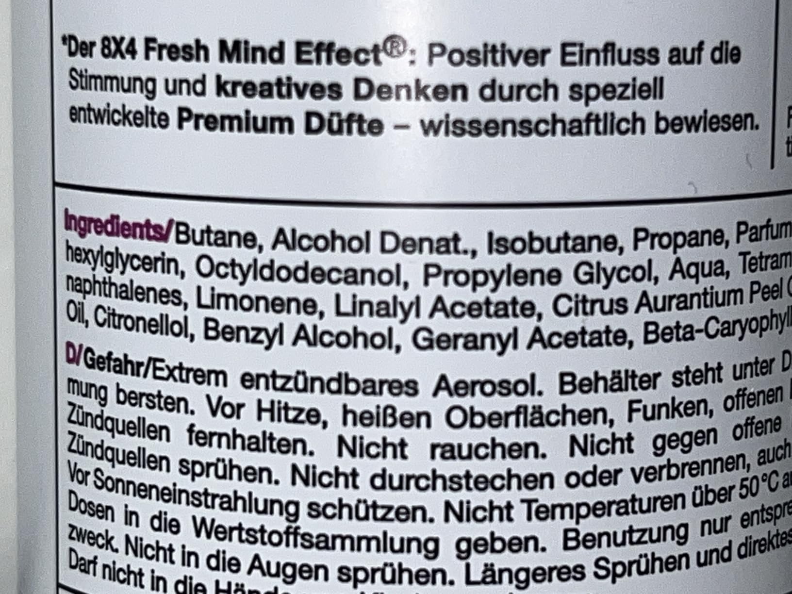 Duft toll, Schutz mittel