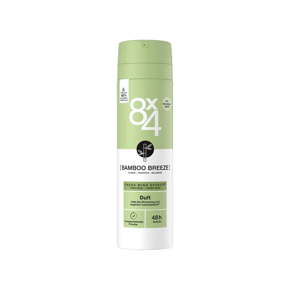 8x4-bamboo-breeze-deospray-150-ml-fruchtig-floral-bambus-ohne-aluminium-ach-48h- image 1