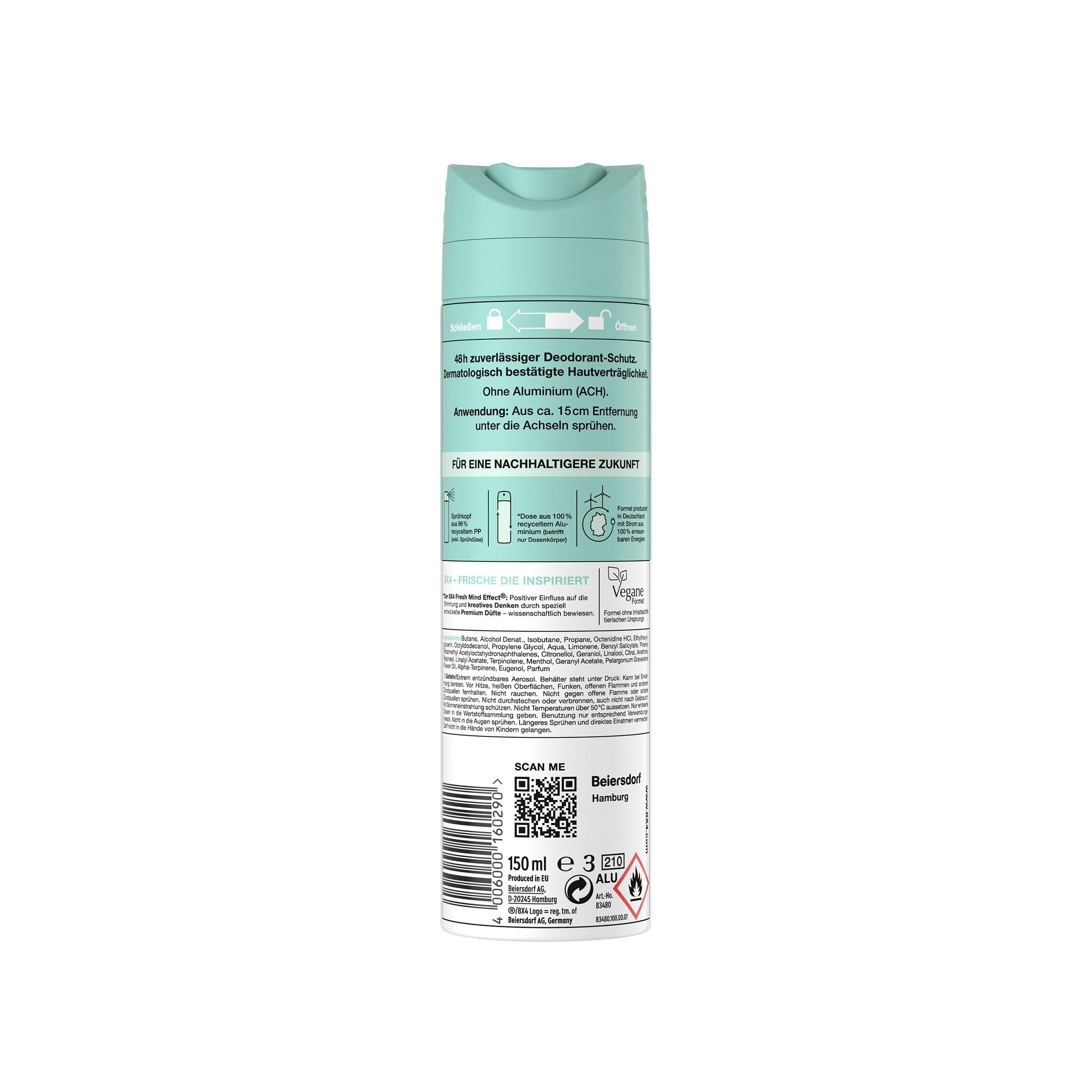 8x4-fresh-lime-deospray-150-ml image 7