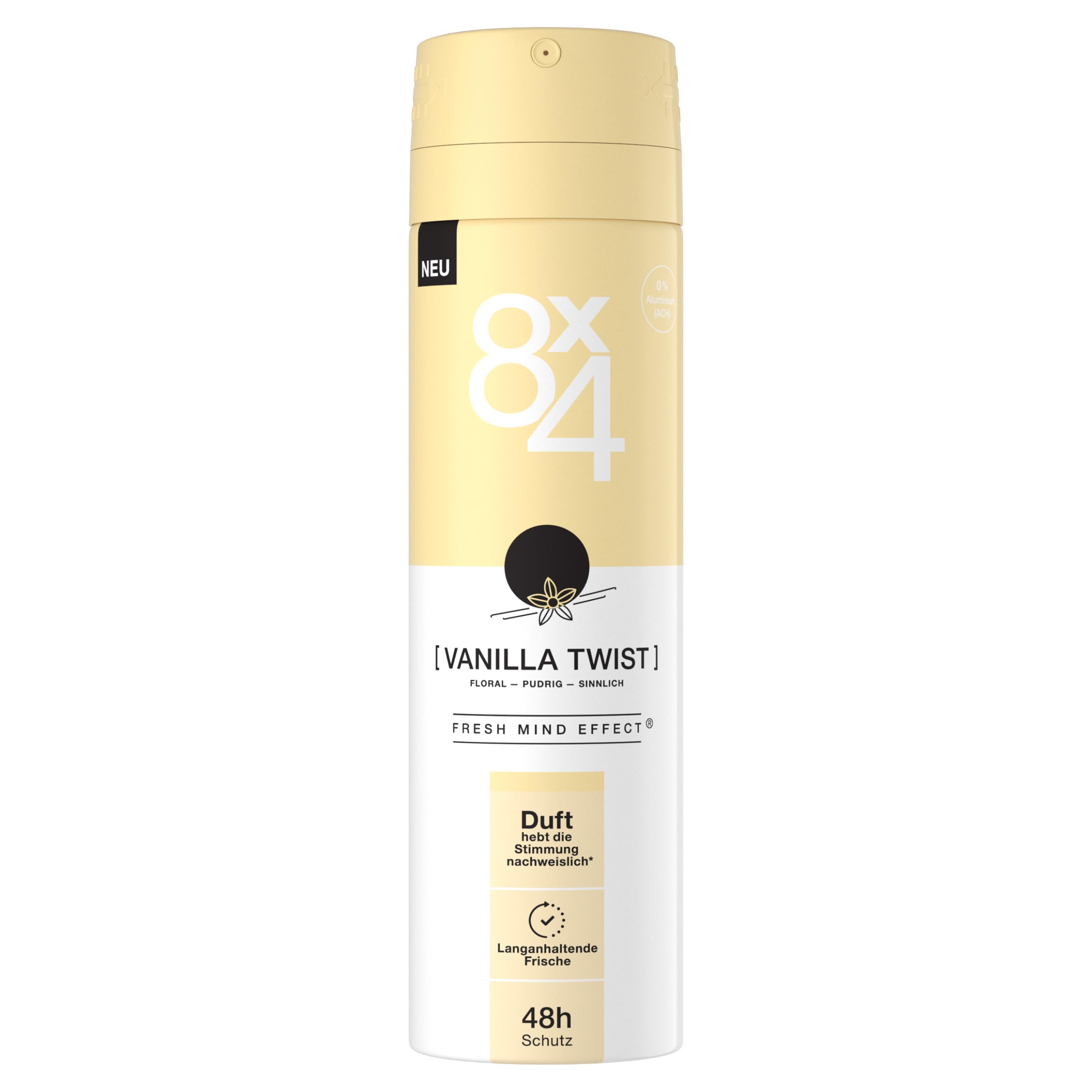 8x4-vanilla-twist-deospray-150-ml-pudrig-vanille-ohne-aluminium-ach-48h-schutz image 5
