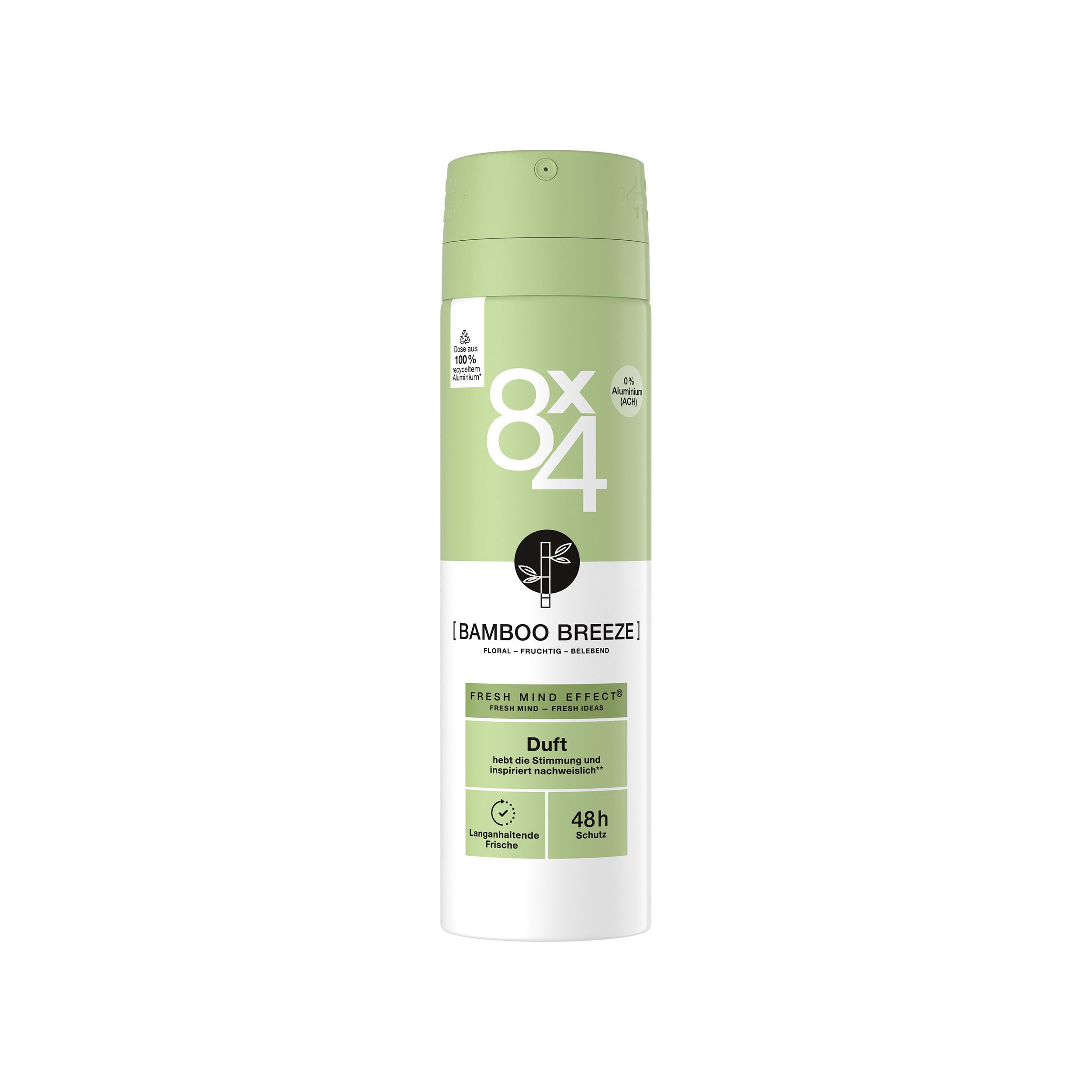 8x4-bamboo-breeze-deospray-150-ml-fruchtig-floral-bambus-ohne-aluminium-ach-48h- image 1