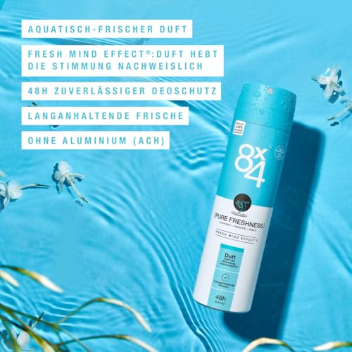 8x4-pure-freshness-deospray-150ml-ohne-aluminium-mit-48h-schutz image 7