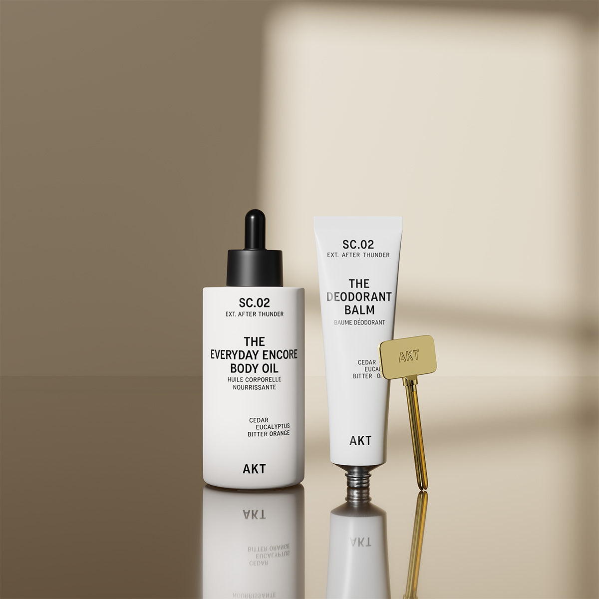 akt-london-the-radiance-ritual-deodorant-balm-body-oil-set image 2